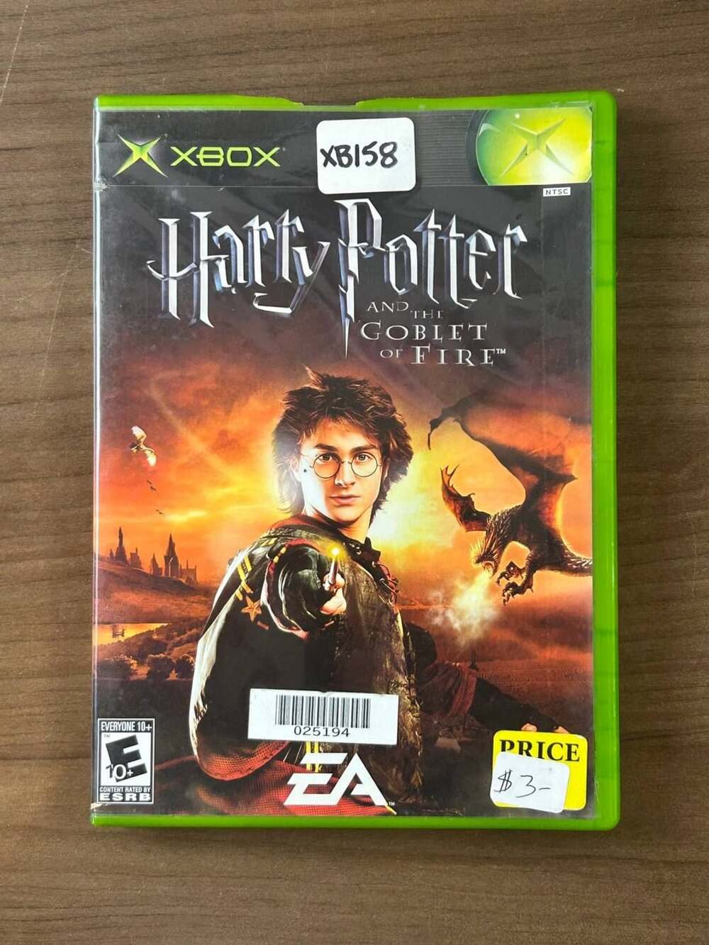 Harry Potter and the Goblet of Fire Original Xbox 2005 Game Case No Manual